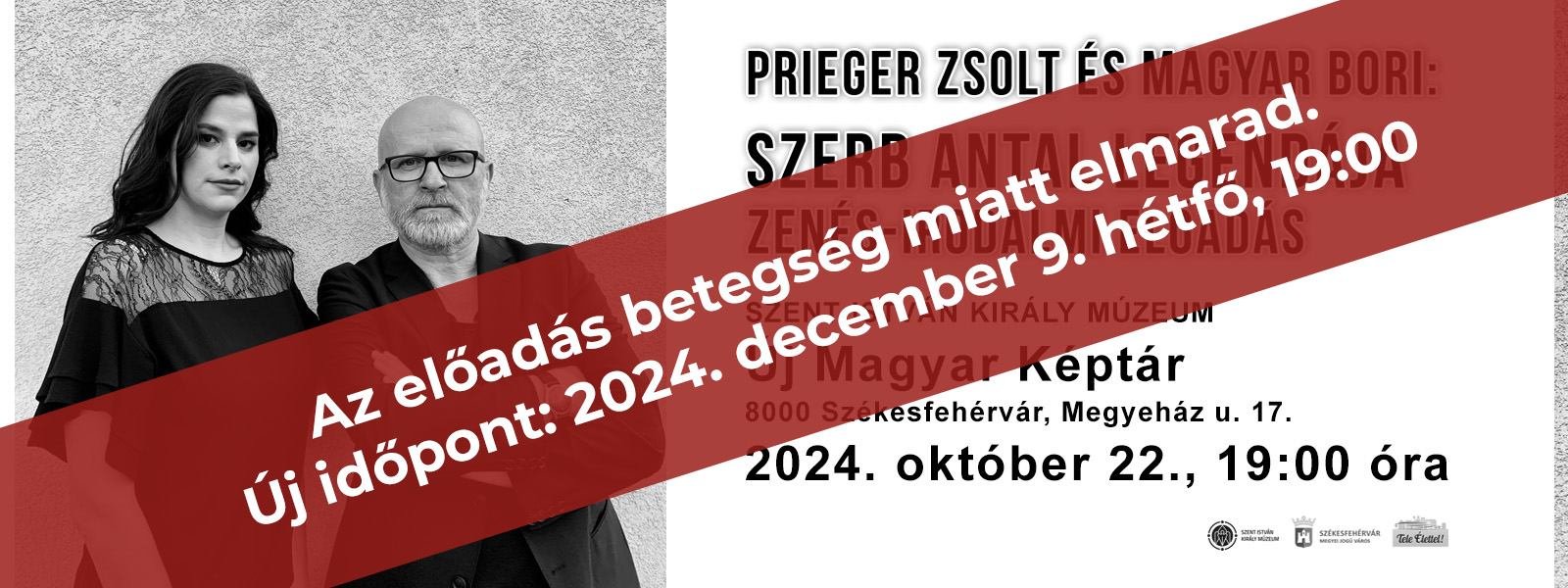 Prieger Zsolt és Magyar Bori: Szerb Antal legendája | Zenés –  irodalmi előadás